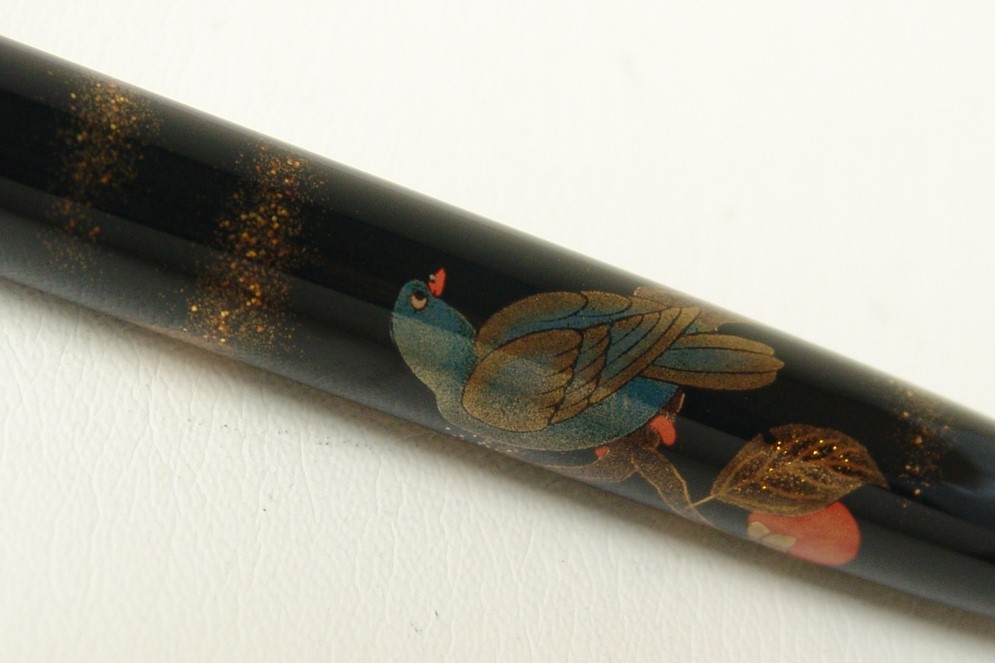 NamikiYukarisizePigeonandPersimmonFountainPen_K